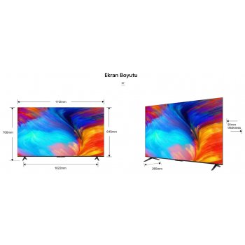TCL 50P635 50" 4K HDR TV